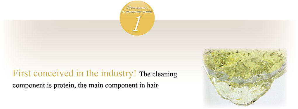 First conceived in the industry! The cleaning component is protein, the main component in hair
